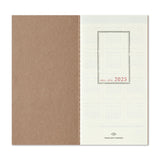 Traveler's Company - TRAVELER'S notebook Diary 2025  Ene-Dic | Regular Size | Agenda Semanal y Notas