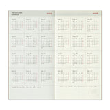 Traveler's Company - Diary 2025 Weekly + Memo- Jan-Dec | Regular Size