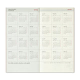 Traveler's Company - Diary 2025 Weekly + Memo- Jul - Dec | Regular Size