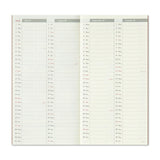 Traveler's Company - Diary 2025 Weekly + Memo- Jul - Dec | Regular Size