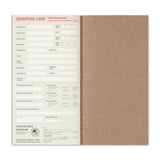 Traveler's Company - Diary 2025 Weekly + Memo- Jul - Dec | Regular Size