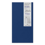 Traveler's Company - Diary 2025 Weekly + Memo- Jul - Dec | Regular Size
