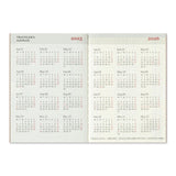 Traveler's Company - TRAVELER'S notebook Diary 2025  Julio-Dic | Passport Size | Agenda Semanal y Notas