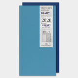 Traveler's Company - TRAVELER'S notebook Diary 2026  Ene-Dic | Regular Size | Weekly + Memo - Semanal  y notas