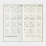 Traveler's Company - TRAVELER'S notebook Diary 2026  Ene-Dic | Regular Size | Weekly + Memo - Semanal  y notas