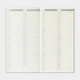 Traveler's Company - TRAVELER'S notebook Diary 2026  Ene-Dic | Regular Size | Weekly + Memo - Semanal  y notas
