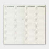 Traveler's Company - TRAVELER'S notebook Diary 2026  Ene-Dic | Regular Size | Agenda Semanal Vertical