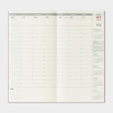 Traveler's Company - TRAVELER'S notebook Diary 2026  Ene-Dic | Regular Size | Agenda Semanal Vertical