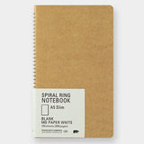 Traveler's Company - Spiral Ring Notebook | A5 Slim | Hojas lisas MD