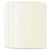 Midori MD Paper - MD Notebook Light A5 Pack de 3 cuadernos | Hojas con líneas