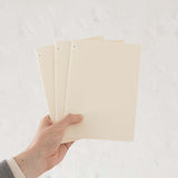 Midori MD Paper - MD Notebook Light A5 Pack de 3 cuadernos | Hojas con líneas