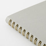 Midori - Ring Notebook A5 Color | Cuaderno con Malla de Puntos | Gray