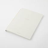 Midori - Ring Notebook A5 Color | Cuaderno con Malla de Puntos | White