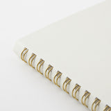 Midori - Ring Notebook A5 Color | Cuaderno con Malla de Puntos | White