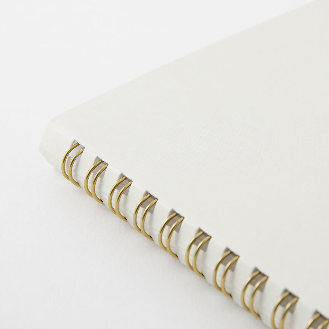 Midori - Ring Notebook A5 Color | Dotted | White