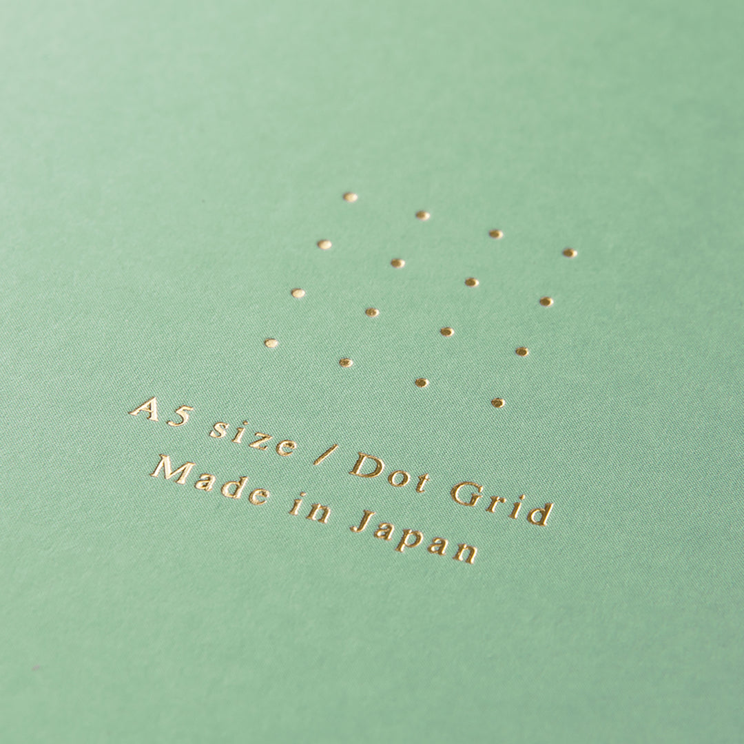 Midori - Ring Notebook A5 Color | Dotted | Green