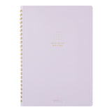 Midori - Ring Notebook A5 Color | Cuaderno con Malla de Puntos | Purple