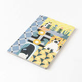 Midori - Yuru Log Notebook (B6) Cuaderno con Malla de Puntos | Cat