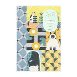 Midori - Yuru Log Notebook (B6) Cuaderno con Malla de Puntos | Cat