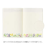 Midori - Yuru Log Notebook (B6) Cuaderno con Malla de Puntos | Scandinavia