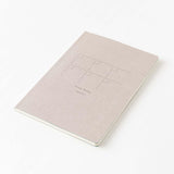 Midori - Yuru Log Notebook (B6) Planificador Mensual Sin Fechas | Free Diary Monthly