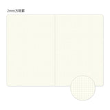 Midori - Yuru Log Notebook (B6) Cuaderno Cuadriculado | Grid 2x2mm