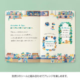 Midori - Yuru Log Notebook (B6) Cuaderno con Malla de Puntos | Coffee Shop