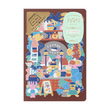 Midori - Yuru Log Notebook (B6) Cuaderno con Malla de Puntos | Coffee Shop