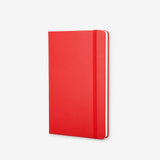 Moleskine - Cuaderno Classic Large 13x21 cm A5 Tapa Dura | Rojo
