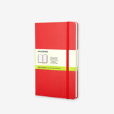 Moleskine - Cuaderno Classic Large 13x21 cm A5 Tapa Dura | Rojo