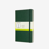 Moleskine - Cuaderno Classic Large 13x21 cm A5 Tapa Dura | Verde Mirto