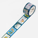 BGM - Washi Tape | Post Office - Plant Blue