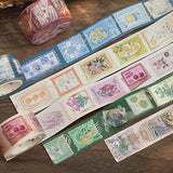 BGM - Washi Tape | Post Office - Plant Blue