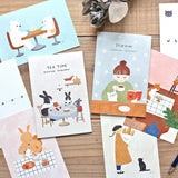 Cozyca Products - Bloc de Postales | Mariko Fukuoka - Tea Time
