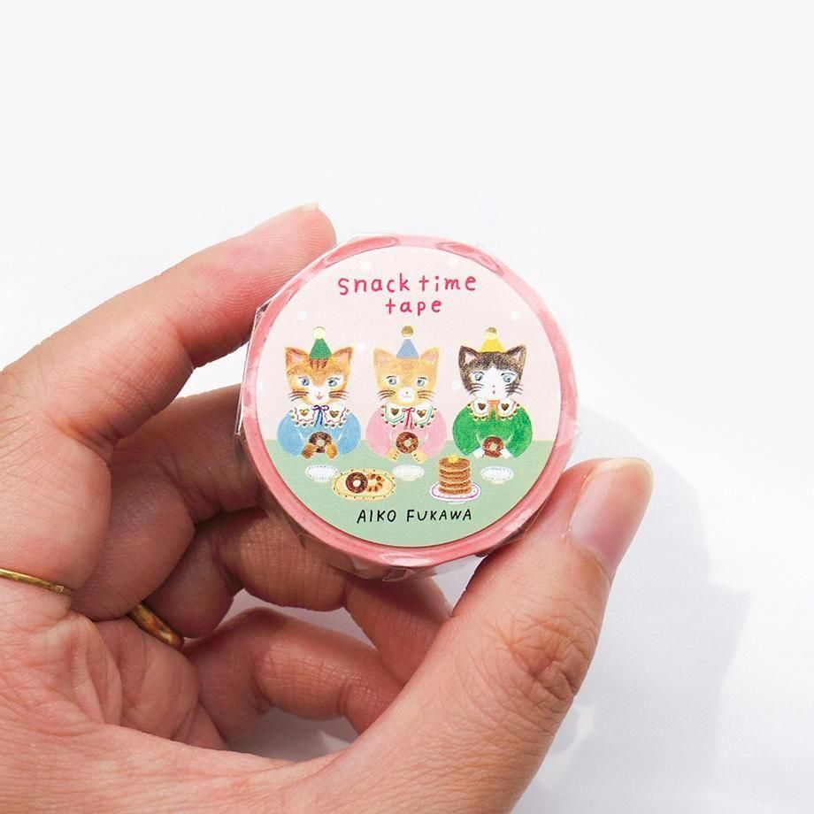 Cozyca Products - Washi Tape | Aiko Fukawa - Snack Time