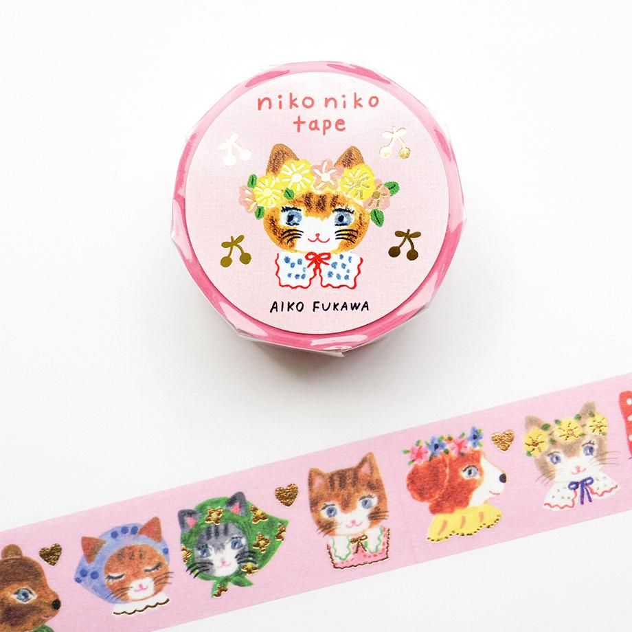 Cozyca Products - Washi Tape | Aiko Fukawa - Niko Niko