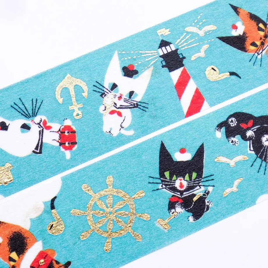 Cozyca Products - Washi Tape | Black Cat Robin - My Little Teo & Friends