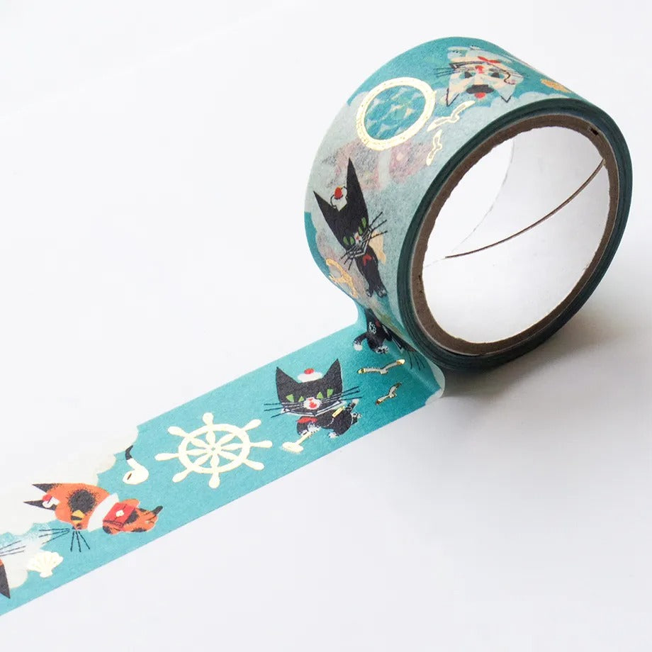 Cozyca Products - Washi Tape | Black Cat Robin - My Little Teo & Friends