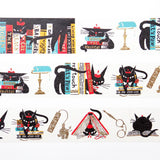 Cozyca Products - Washi Tape | Black Cat Robin - Robin's Bookstore