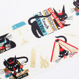 Cozyca Products - Washi Tape | Black Cat Robin - Robin's Bookstore