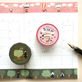 Cozyca Products - Washi Tape | Necktie - Green