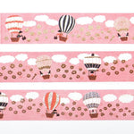 Cozyca Products - Washi Tape | Necktie - Balloon Travel
