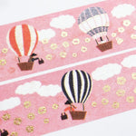 Cozyca Products - Washi Tape | Necktie - Balloon Travel