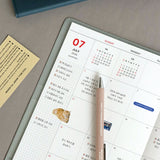 Iconic - The Planner L 2026 Agenda Mensual | Nov 25 - Dic 26 | Steel Blue