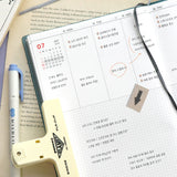 Iconic - The Planner M 2026 Agenda Semanal | Nov 25 - Dic 26 | Steel Blue