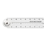 Midori - Multi Ruler Ruler 16 cm | Blue 