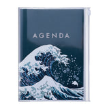 MARK'S - Agenda Semanal Vertical 2027 | A5 | Japan Wave Navy
