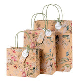 ARTEBENE - Bolsas de Regalo Organics Florales | 3 tamaños