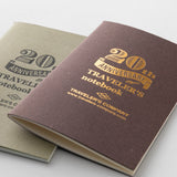Traveler's Company - TRAVELER'S notebook Card Size 20th Anniversary Set | Brown