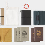 Traveler's Company - TRAVELER'S notebook Card Size 20th Anniversary Set | Black